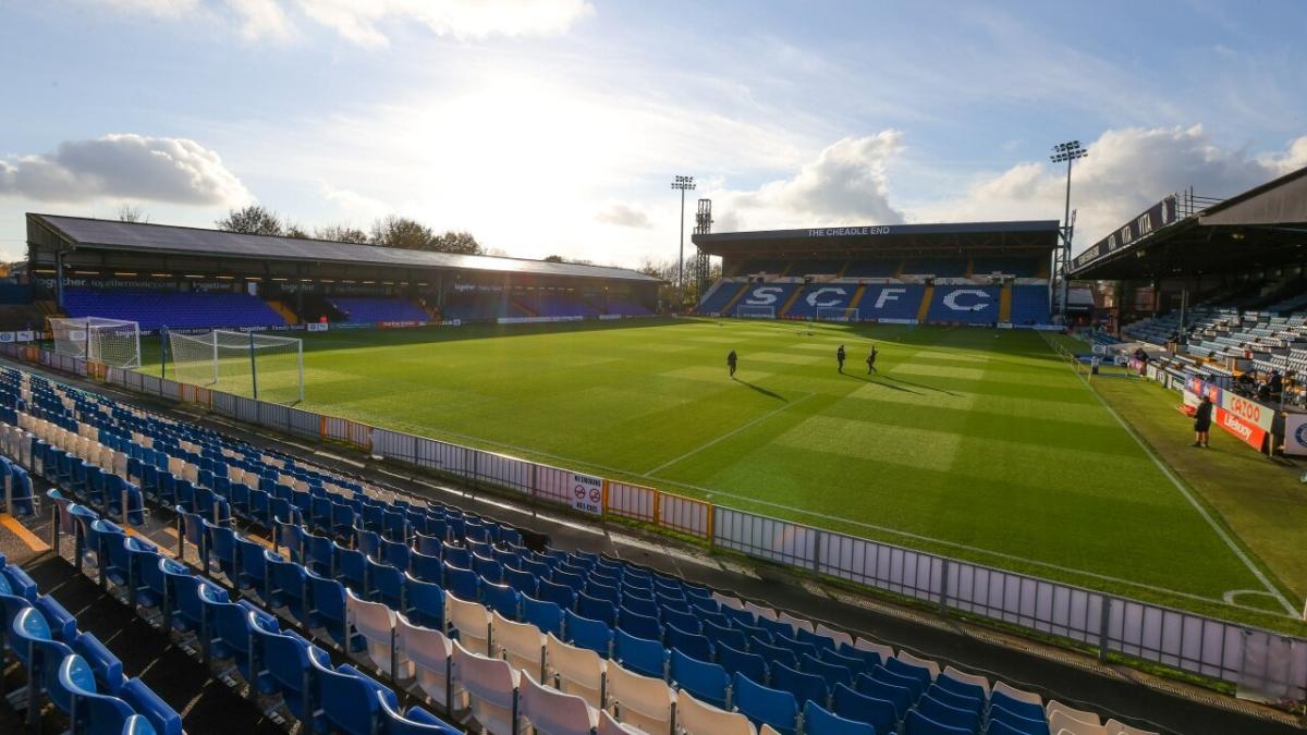 Edgeley Park, home of Stockport County